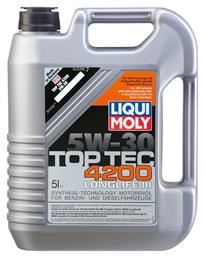 Top Tec 4200 Συνθετικό Λάδι 5W-30 5lt Liqui Moly