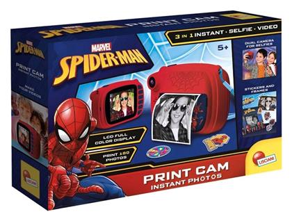 Spiderman Print Cam Παιδική με Θερμική Εκτύπωση Πολύχρωμη Lisciani Giochi