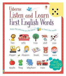Listen And Learn First English Words - Usborne
