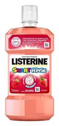 Στοματικό Διάλυμα Smart Rinse 250ml με Γεύση Mild Berry για 6+ χρονών Listerine