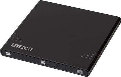 LiteOn eBAU108 Εξωτερικός Οδηγός Εγγραφής/Ανάγνωσης CD/DVD για Laptop / Desktop Μαύρο