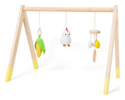 Little Big Friends Ξύλινο Γυμναστήριο Δραστηριοτήτων Πολύχρωμο για Νεογέννητα Ø66cm