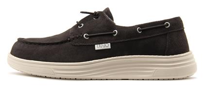 Riva 01 Suede Ανδρικά Boat Shoes σε Καφέ Χρώμα Liu Jo