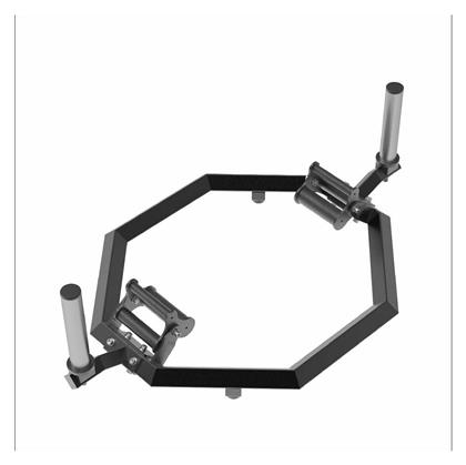 Hex Bar Μπάρα Trap Ολυμπιακού Τύπου Φ50 23kg Μήκους 90cm χωρίς Κολάρα Live Pro