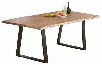 Lizard Slim Τραπεζαρίας Φυσικό 160x90x75εκ. ΕΑ7097,S - Woodwell