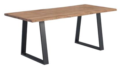 Lizard-w Slim Τραπεζαρίας Καφέ 140x80x78εκ. ΕΑ7095,SW - Woodwell