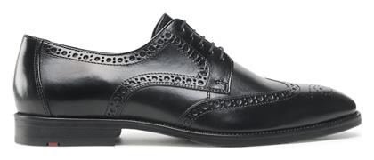 Lucien Δερμάτινα Ανδρικά Oxfords Μαύρα Lloyd