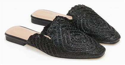 Loafers με πλεκτο σχέδιο - Μαύρο - Issue Fashion