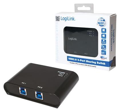 2-Port USB 3.0 sharing switch (UA0216) LogiLink