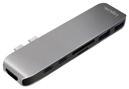 Docking Station με Διπλό USB-C DisplayPort 4K PD (UA0302) LogiLink