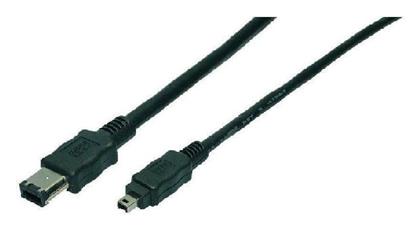Firewire Cable 6-pin male - 4-pin male 5m LogiLink