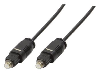 Optical Audio Cable TOS male - TOS male Μαύρο 1m (CA1006) LogiLink