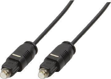 Optical Audio Cable TOS male - TOS male Μαύρο 3m (CA1009) LogiLink