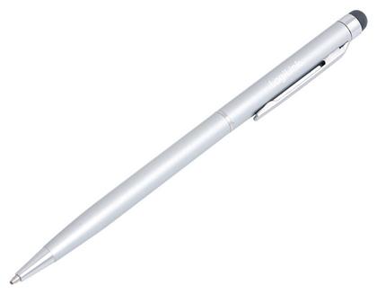 Touchpen with Integrated Ballpoint Pen Ασημί LogiLink