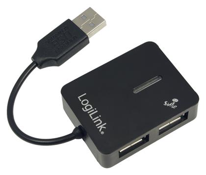 USB 2.0 Hub 4 Θυρών με σύνδεση USB-A LogiLink