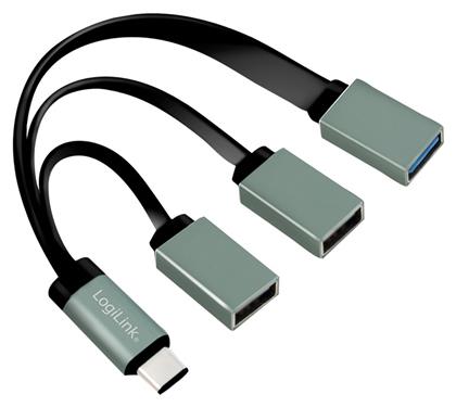USB 3.1 Hub 3 Θυρών με σύνδεση USB-C LogiLink