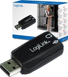 USB Soundcard with Virtual 3D Soundeffects LogiLink