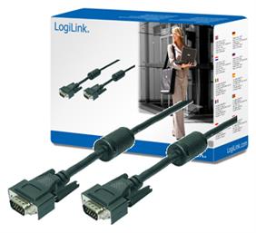 VGA Cable D-Sub 15-pin male - D-Sub 15-pin male 15m (CV0017) LogiLink