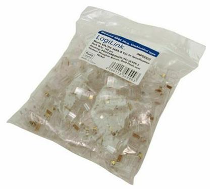 Βύσμα RJ-45 male Cat5e 100τμχ (MP0002) LogiLink