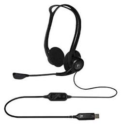 Logitech 960 On Ear Multimedia Ακουστικά με μικροφωνο και σύνδεση USB