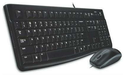 Desktop MK120 - Σετ με Ποντίκι Ελληνικό Logitech