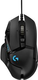 Logitech G502 Hero RGB Gaming Ποντίκι 16000 DPI Μαύρο από το e-shop
