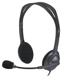 H111 On Ear Multimedia Ακουστικά με μικροφωνο και σύνδεση 3.5mm Jack Logitech