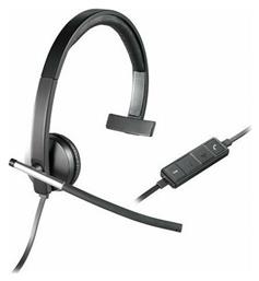 H650e Mono On Ear Multimedia Ακουστικά με μικροφωνο και σύνδεση USB Logitech