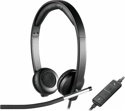 Logitech H650e On Ear Multimedia Ακουστικά με μικροφωνο και σύνδεση USB από το e-shop