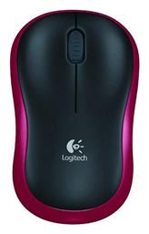 M185 (910-002237) Ασύρματο Mini Black/Red Logitech