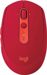 Logitech M590 Ασύρματο Bluetooth Ποντίκι Κόκκινο από το Media Markt