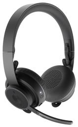 MSFT Zone Ασύρματα On Ear Multimedia Ακουστικά με μικρόφωνο και σύνδεση Bluetooth / USB-A Logitech