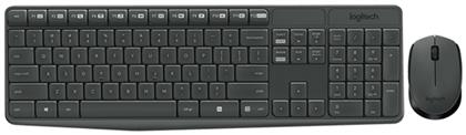 Wireless Combo MK235 - Σετ με Ποντίκι Ελληνικό Logitech