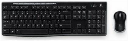 Wireless Combo MK270 - Σετ με Ποντίκι Ελληνικό Logitech