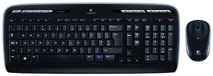 Wireless Combo MK330 - Σετ με Ποντίκι Ελληνικό Logitech