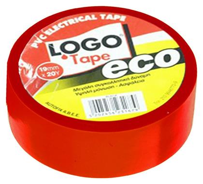 Μονωτική Ταινία 19mm x 20m Κόκκινο Logo