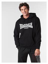 Wolverton 113863 Black/Orange Φούτερ με Κουκούλα Lonsdale