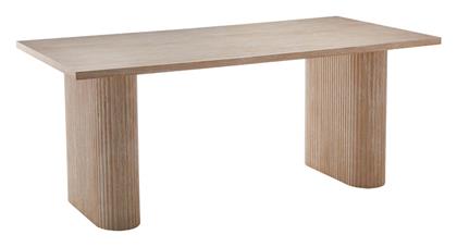 Loozir Τραπέζι Ξύλινο Φυσικό 180x90x75εκ. Pakketo