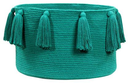 Basket Tassels Emerald Lorena Canals