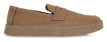 Δερμάτινα Ανδρικά Loafers σε Καφέ Χρώμα Lorenzo Russo