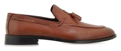 Δερμάτινα Ανδρικά Loafers σε Ταμπά Χρώμα Lorenzo Russo