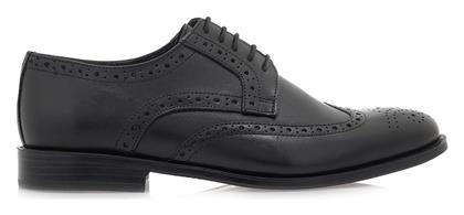 Δερμάτινα Ανδρικά Oxfords Μαύρα Lorenzo Russo