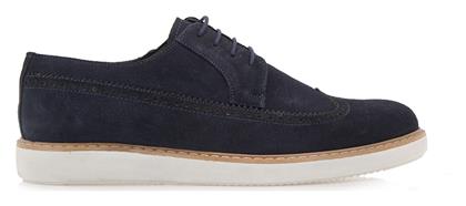 LORENZO RUSSO OXFORDS Q524B5342054 - ΜΠΛΕ ΚΑΣΤΟΡΙ 1534-NAVY SUEDE - Lorenzo Russo
