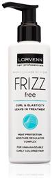 Frizz Free Curl Style & Elasticity Leave-I Lotion Αναδόμησης για Ξηρά Μαλλιά 200ml Lorvenn