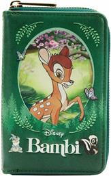 Loungefly Bambi Παιδικό Πορτοφόλι με Φερμουάρ για Κορίτσι Πράσινο WDWA2175