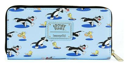 Looney Tune Tweety & Sylvester Παιδικό Πορτοφόλι Κερμάτων με Φερμουάρ Γαλάζιο LTWA0005 Loungefly