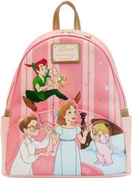 Loungefly Peter Pan You Can Fly 70th Anniversary Παιδική Τσάντα Πλάτης Ροζ 17.8x8.9x24.1εκ.