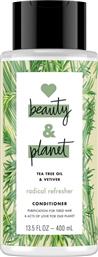 Love Beauty and Planet Radical Refresher Tea Tree Oil & Vetiver Conditioner 400ml από το ΑΒ Βασιλόπουλος