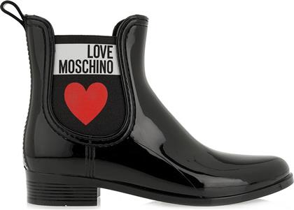 LOVE MOSCHINO ΜΠΟΤΑΚΙΑ K30860132007 - ΜΑΥΡΟ ΒΕΡΝΙ JA21013G1AISO-000 από το Tsakiris Mallas