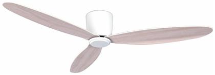 35W 132cm White/White Washed Oak Airfusion Radar Lucci Air